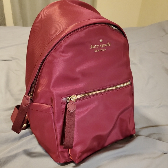Kate Spade medium backpack - Chelsea - color: Blackberry Preserve